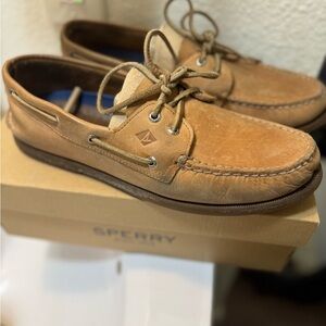 Sperry Men's Light Brown Boat Shoes